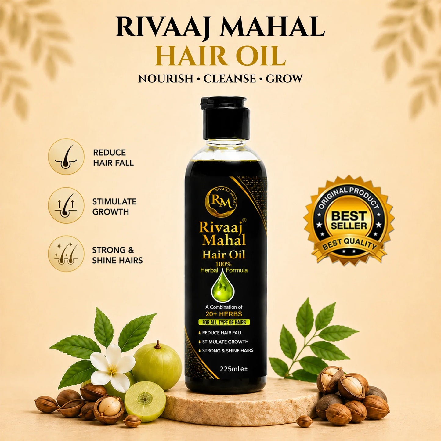 Rivaaj Mahal Hair Oil