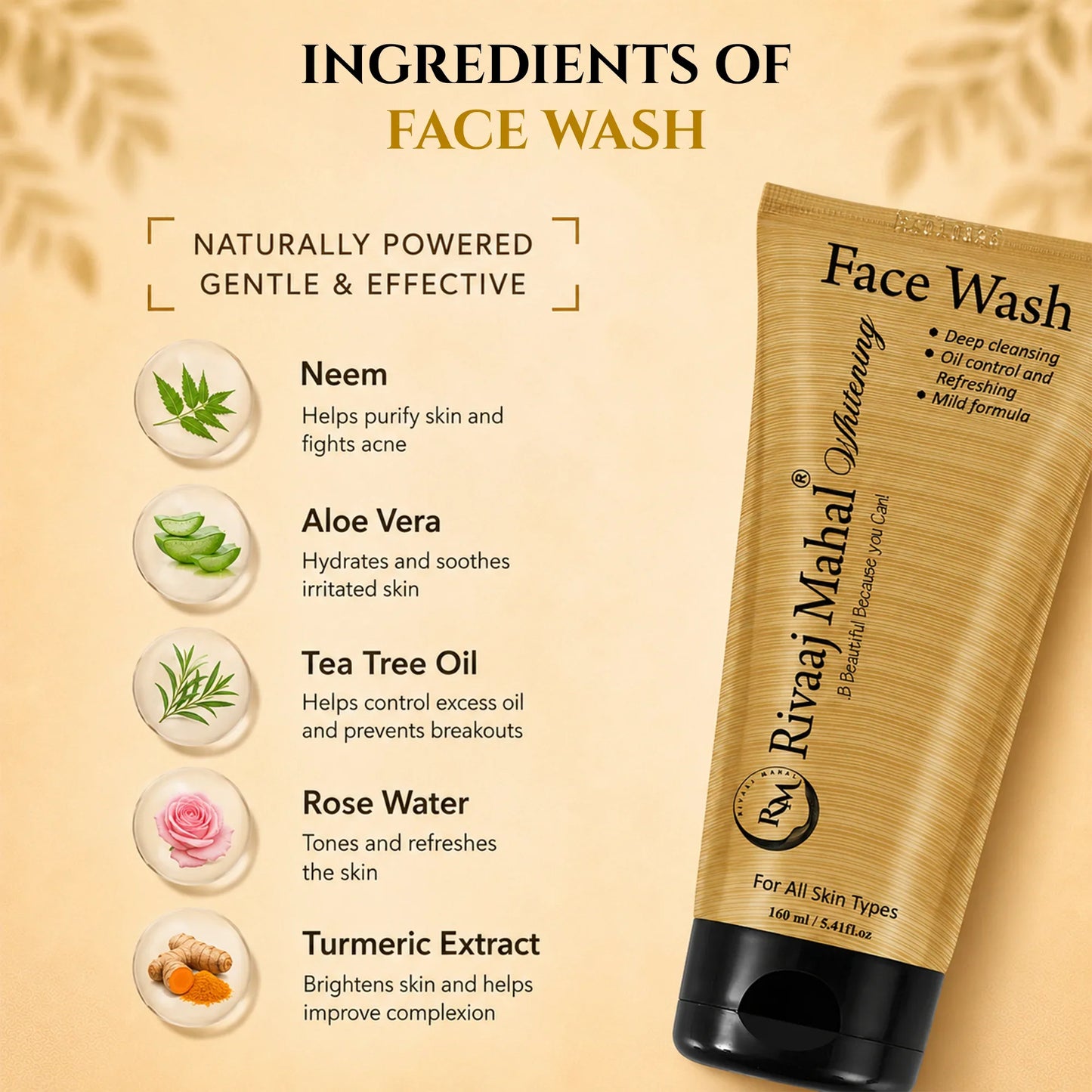 Rivaaj Mahal Face Wash